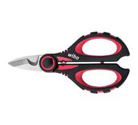 Wiha 41923 Forbici da elettricista con funzione di crimpatura in blister 160 mm
