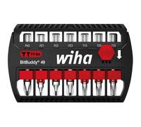 Wiha 42116 Kit inserti 7 parti Croce Phillips, Croce Pozidriv, TORX Plus