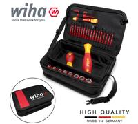 Wiha Juego de herramientas slimVario® electric en surtido de 32 uds. incl. bolsa funcional (43465)