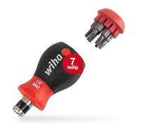 WIHA 43613 - Cacciavite con caricatore di bit, con 7 punte doppie