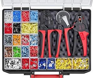 WIHA 43982 - Herramienta pelacables y crimpadora, juego de 4 unid. Ref. 93001011