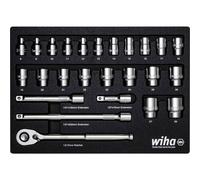 Wiha 44740 Kit inserti a bussola 1/2 395 mm