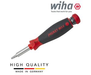 WIHA 45292 PocketMax Portabit Per Viti SL-PH-PZ-T Magnetico, 1 Pezzo