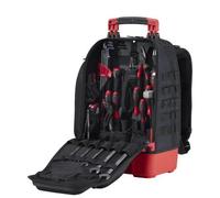 Wiha Zaino porta attrezzi da meccanico, 43pz., con attrezzatura meccanica di base, con scomparto per laptop, tasche per accessori (45529) Quantità:1