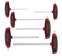 Wiha 45620 FIX2589 26247 - Set di cacciaviti esagonali con ComfortGrip, 6 pezzi