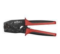 Wiha 45958 Pinza crimpatrice Spina Faston non isolata, Faston piatto non
