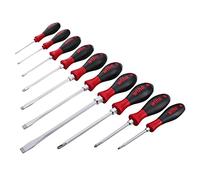 Wiha 53099 - Set di 10 cacciaviti a croce e a taglio rapido, 10 pezzi