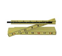 Wiha 61620 - Righello pieghevole MaxiFlex per lettura esterna, lunghezza 15,2 cm, lunghezza 1,8 m