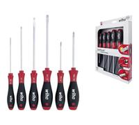 Wiha 7153 Officina e meccanica Kit cacciaviti 6 parti Taglio, Croce Pozidriv