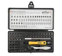 Wiha 75965 - Set di 65 cricchetti e microbit per tecnici esperti ESD, 65 pezzi