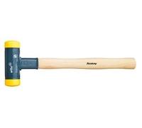 Wiha 800 Blu Giallo 2 kg No-recoil soft-head hammer with hickory 02098
