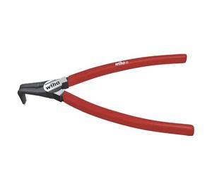 Wiha Alicates de arandelas de seguridad Classic con MagicTips® para anillos exteriores (ejes), con forma acodada A 41, 300 mm (34707)