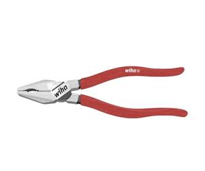 Wiha Alicates universales Classic con DynamicJoint® y OptiGrip con filo de corte extralargo 160 mm, 6 1/2" (27325)