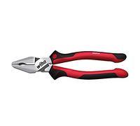 Wiha Alicates universales Industrial con DynamicJoint® y OptiGrip con filo de corte extralargo 200 mm, 8" (32319)