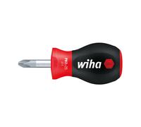 Wiha Cacciavite SoftFinish® Phillips con lama rotonda corta, Stubby PH3 x 25mm Quantità:1