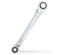 WIHA 45421 - Chiave a cricchetto a doppio anello, SW 10-19, 4 in 1