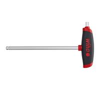 Wiha 45454 6kant-Stiftschlüssel T-Griff 3x150mm Kugelk.+Seit.-abtrieb Chiave es
