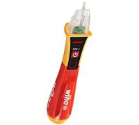 Wiha Comprobador de tensión con detector de voltaje sin contacto, unipolar, 90 - 1.000 V CA incl. 2 pilas AAA (43798)