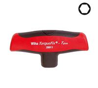 Wiha Destornillador dinamométrico con mango corredizo TorqueFix® T con limitación del par de apriete preajustada de forma fija 12.5 Nm (29236)