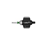 Wiha Destornillador dinamométrico con mango de llave TorqueFix® Key con limitación del par de apriete preajustada de forma fija 0.9 Nm (38618)