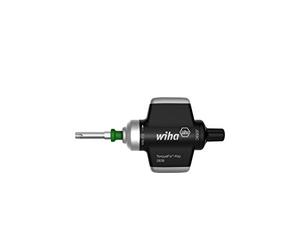 Wiha Destornillador dinamométrico con mango de llave TorqueFix® Key con limitación del par de apriete preajustada de forma fija 1.1 Nm (38556)