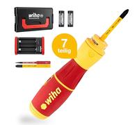 WIHA 44318 - Cacciavite a batteria, speedE® II, set da 7 pezzi
