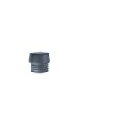 WIHA ERSATZ-SCHLAGKOPF MITTELWEICH SCHWARZ 60MM PLUS6 26425 TESTA BATTENTE