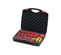 Wiha Isolato 1.3cm Chiave a Cricchetto Set 21 Pezzi Inc Custodia 1,000 V AC