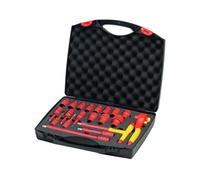 Wiha Isolato 1.3cm Chiave a Cricchetto Set 21 Pezzi Inc Custodia 1,000 V AC