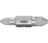 Wiha Juego de bits de bit doble Pozidriv, de 10 unid., en caja (43863)