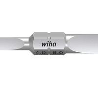 Wiha Juego de bits de bit doble ranurado, de 10 unid., en caja (43858)