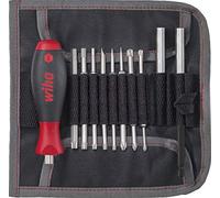 Wiha Juego de bits de montaje 20 unid., en bolsa enrollable (44576)