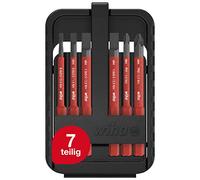 Wiha Juego de bits slimBit electric ranurados, Phillips, de 7 unid., in aja de slimBits (43159)