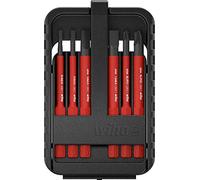 WIHA 43158 - Set di punte slimBit electric, 6 pezzi, a fessura, PlusMinus/Poz