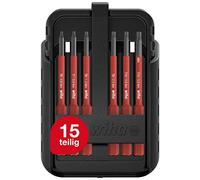 WIHA 43161 - Set di bit slimBit electric, 12 pezzi, TORX, TORX PLUS