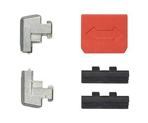 Wiha Juego de cuchillas de repuesto y de mordazas de agarre para herramienta pelacable automática (42062) (42162)