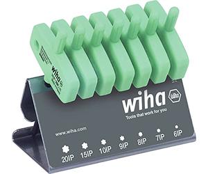 Wiha Juego de llaves Allen con mango de llave 365IP Werkbankständer 7tlg; TorxPlus