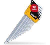 WIHA 43852 - Set di chiavi a perni in supporto ErgoStar, 14 pezzi