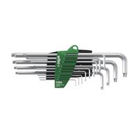 Wiha Juego de llaves Allen en soporte ProStar TORX®, de 14 unid., en plata titanio (39104)