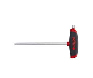 Wiha L-key with T-handle ComfortGrip, Hexagon MagicRing® with side drive, opaco chrome-plated marca