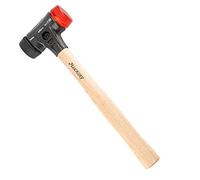 Wiha Mazza Safety semimorbida/dura con manico in noce americano, testa di percussione rotonda 40mm Quantità:1