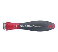 Wiha Manico di cacciavite SoftFinish®-telescopico per SYSTEM 4 lama intercambiabile 4.0 Quantità:1