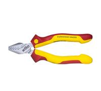Wiha Pinze Elettricista VDE 20 cm Con Taglio, Crimpatore, Spellafili