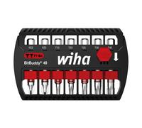 Wiha Set di bit BitBuddy® TY-Bit 49mm Pozidriv, TORX® 7pz. 1/4", in scatola Quantità:1