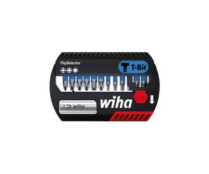Wiha Set di bit FlipSelector T-Bit 25mm Phillips, Pozidriv, TX 13pz. 1/4" Quantità:1