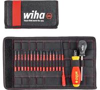 Wiha Set di cacciaviti dinamometriche elettrici TorqueVario-S 2872 T18 TorqueVarioS 18-tlg; Tasche