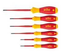 Wiha Set di cacciaviti Soft Finish electric slimFix TORX 6 pezzi.