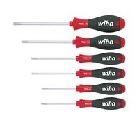 Wiha Set di cacciaviti SoftFinish® TORX® Tamper Resistant (con foro) 6pz. Quantità:1