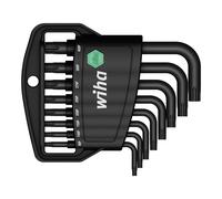 Wiha Set di chiavi maschio in supporto Classic TX PLUS® 8pz. ossidato nero Quantità:1