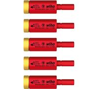 Wiha Set di coppia EasyTorque adattatore elettrico per slimBits/slimVario 5 pezzi.